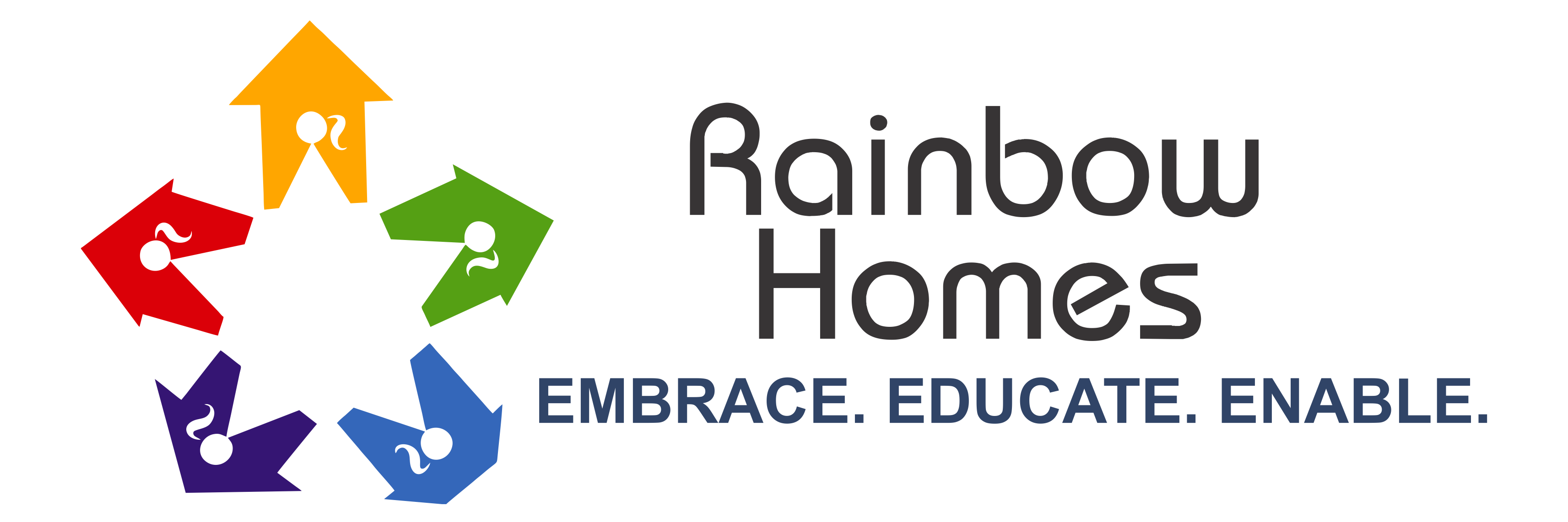 Rainbow Homes Program Logo